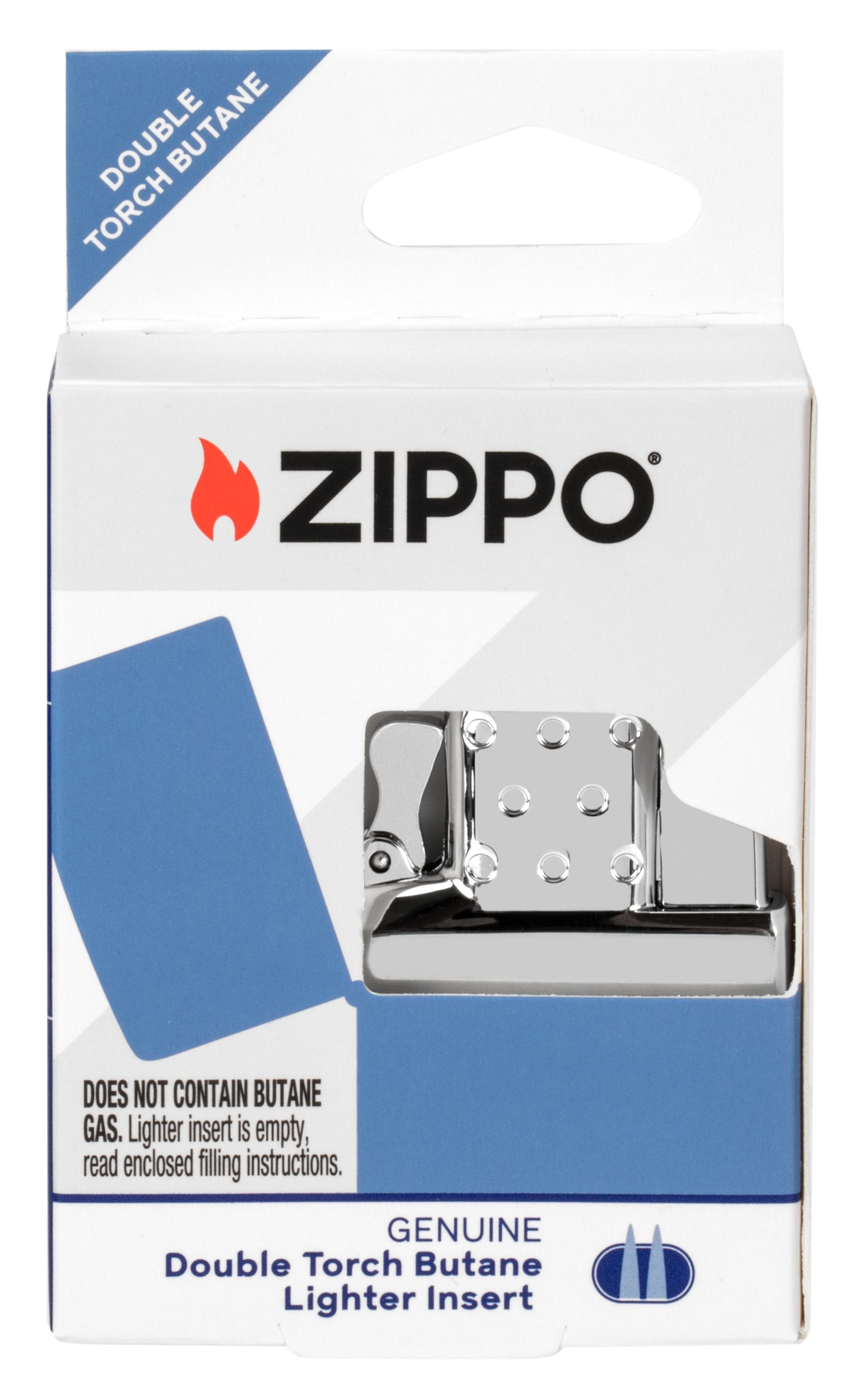 Zippo Double Torch Butane Lighter Insert, Blister Pack #65851