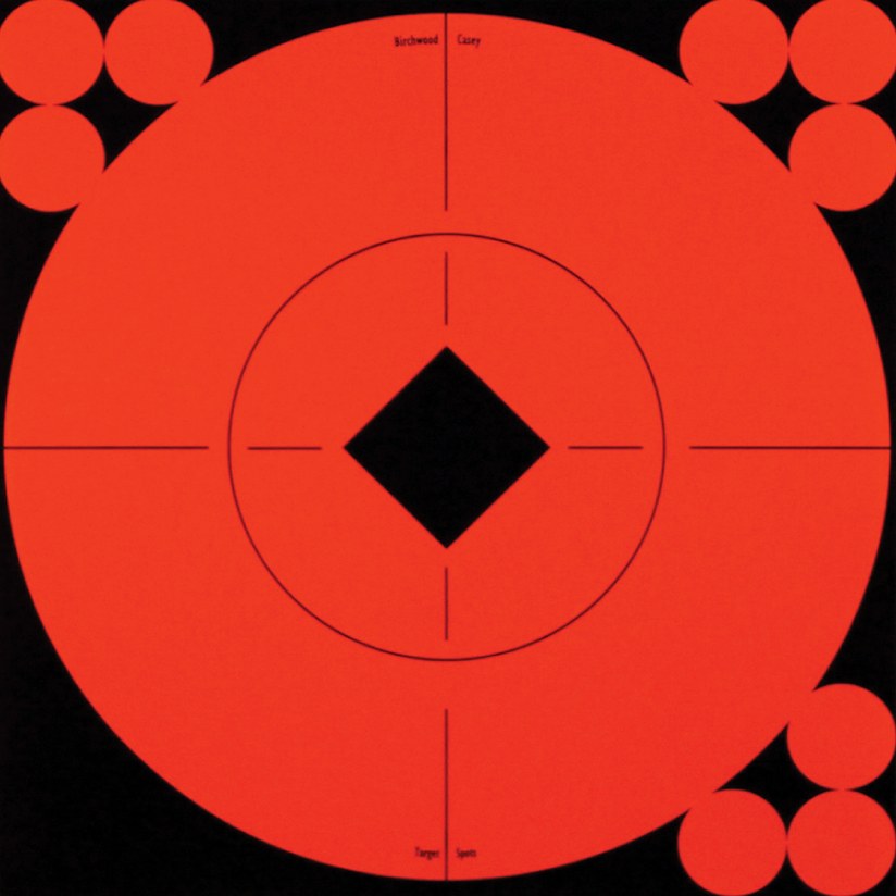 Birchwood Casey Target Spots 6" Orange Target - 10 Targets #33906