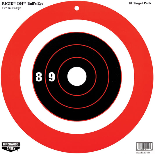Birchwood Casey Rigid 12" Crosshair Sight-in Target - 10 Targets #37210