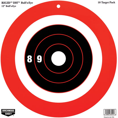 Birchwood Casey Rigid 12" Crosshair Sight-in Target - 10 Targets #37210