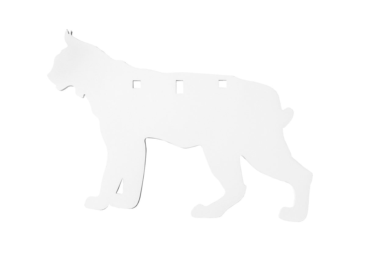 Birchwood Casey AR500 3/8" Silhouette, 1-HOLE, Bobcat #47707