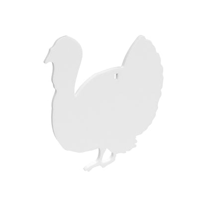 Birchwood Casey AR500 3/8" Silhouette, 1-HOLE, Turkey #47708