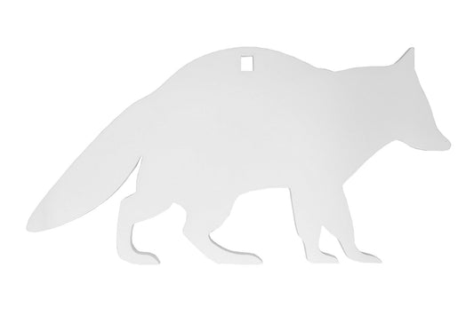 Birchwood Casey AR500 3/8" Silhouette, 1-HOLE, Racoon #47710