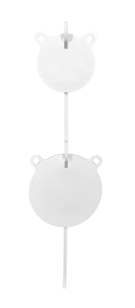 Birchwood Casey Ground Stake Steel Target Hanger, Double Hook #CFGSTH2