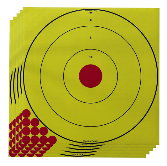 Birchwood Casey Long-Range Bullseye Target (5 Pack) #LRBET-5PK