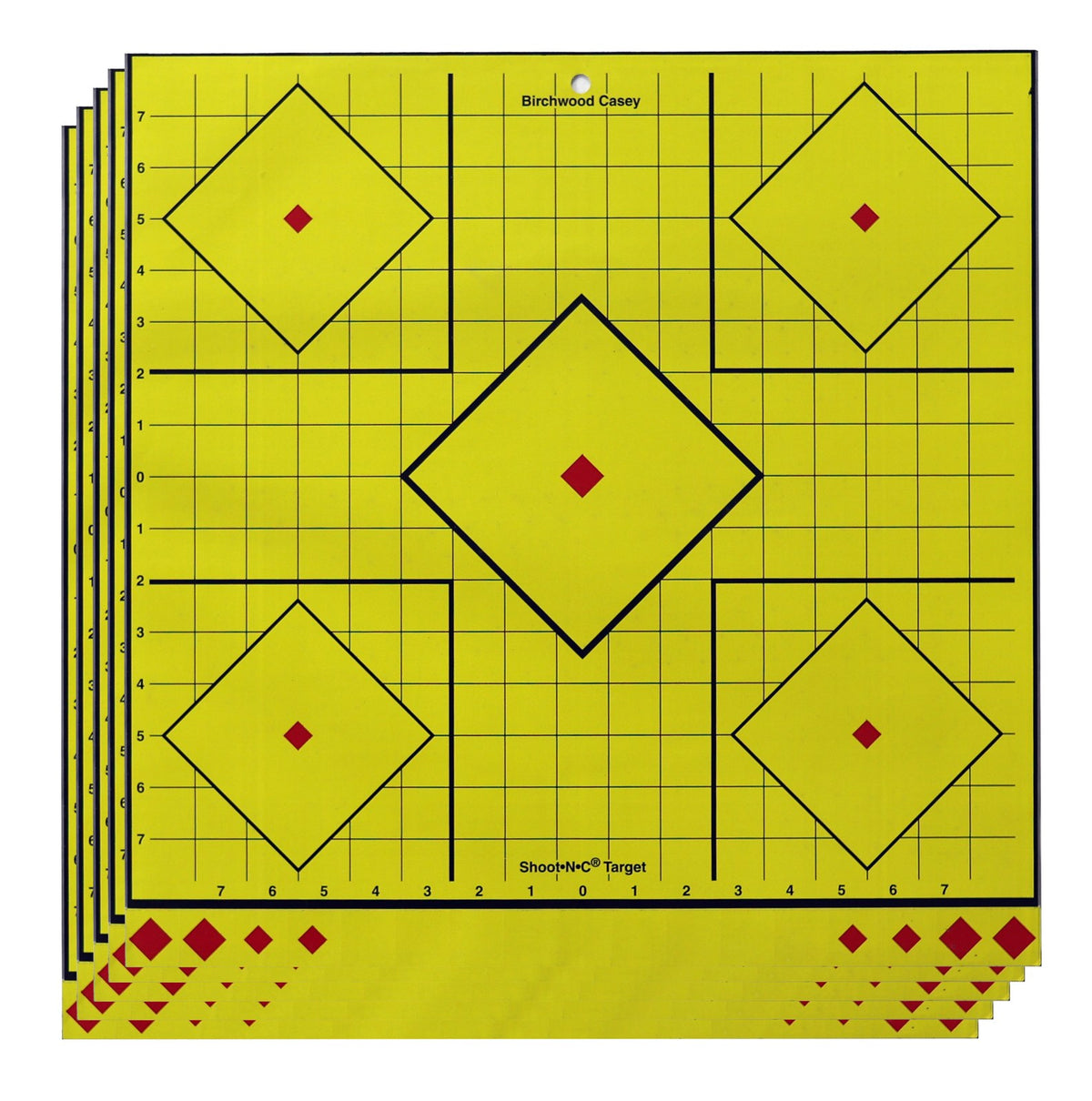 Birchwood Casey Long-Range Sight-in Target (5 Pack) #LRSIT-5PK