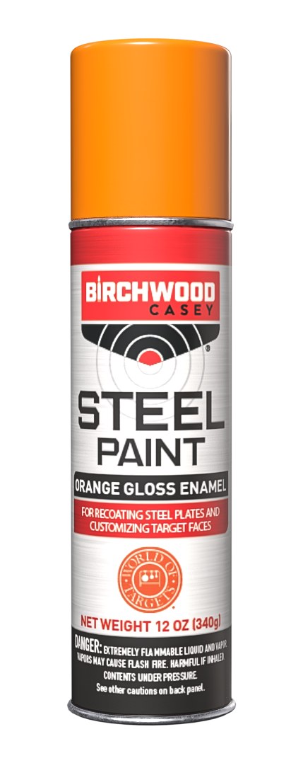 Birchwood Casey Steel Target Paint, Orange #PAINT-ORG