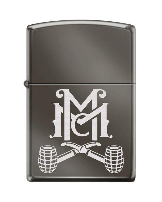 Zippo Missouri Meerschaum Co Custom Black Ice Lighter