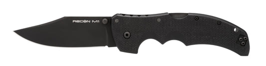 Cold Steel Recon 1 Magnacut, 9-3/8" Overall, 4" Blade, 3.5MM Thick, G-10 Handle, Blackout #27TMC