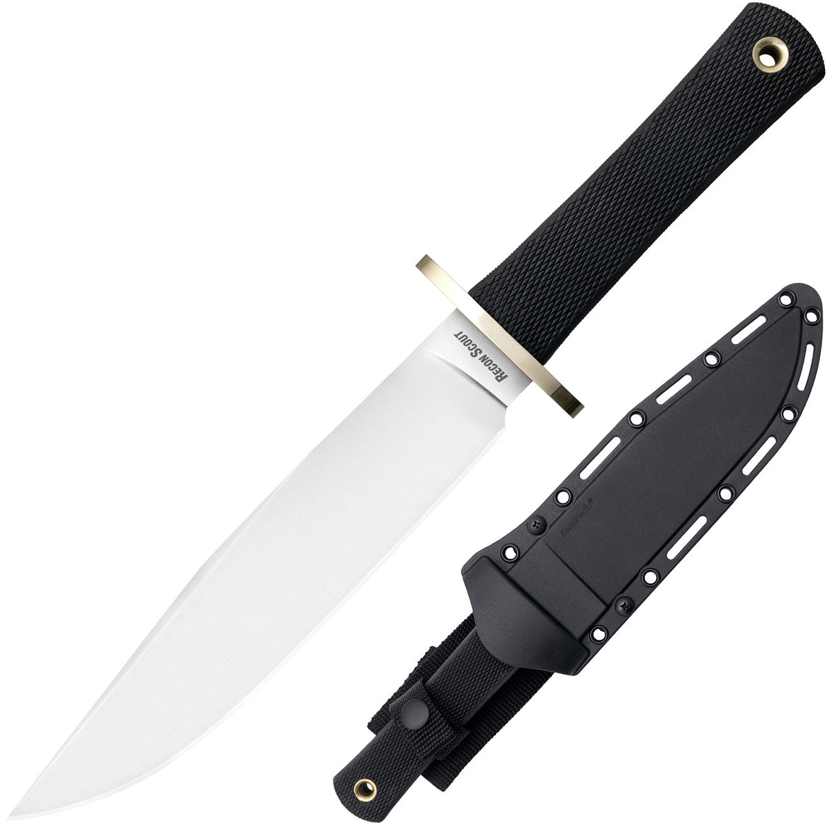 Cold Steel Recon Scout 3V, 12.5" Overall, 7.5" Blade, 5/16" Thick, 3-V Steel, 5-1/8" Handle, Sheath #37RS