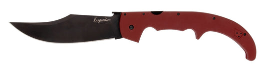 Cold Steel XL Espada Ruby Red, 16.75" Overall, 7.5" Blade, 3MM Thick, AUS10A, G-10 Handle #62MGC-RRBK