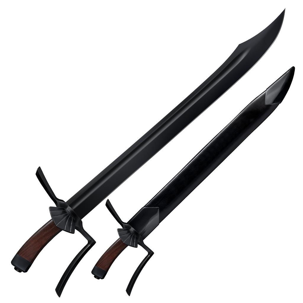 Cold Steel MAA Messer, 28" Overall, 22" Blade, 1/5" Thick, 1090 High Carbon Steel, 6" Handle, 30.9 oz #88GMSSM