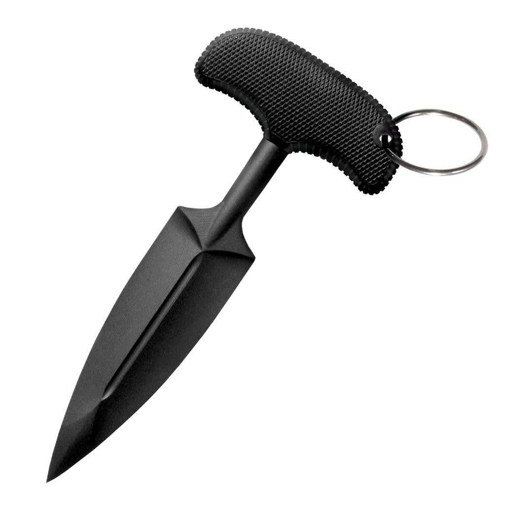 Cold Steel FGX Push Blade I, 6.25" Overall, 3.5" Blade, 6.5MM Thick, Griv-Ex with Kray-Ex Grip #92FPA
