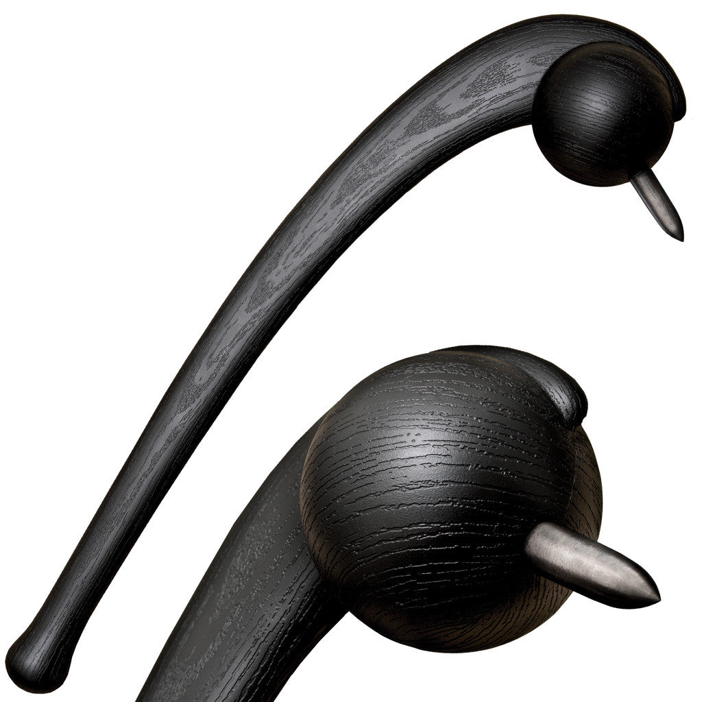 Cold Steel Indian War Club, 24" Overall, 19MM Dia Steel Spike, 1055 High Carbon, 37.8 oz, Poly Handle #92PBH