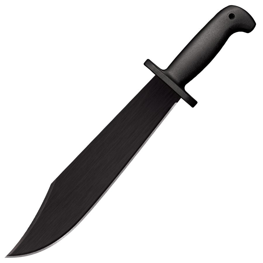 Cold Steel Black Bear Bowie, 17.75" Overall, 12" Blade, 2.8MM, 65MN Carbon, 5.75" Handle, Sheath #97SMBWZ