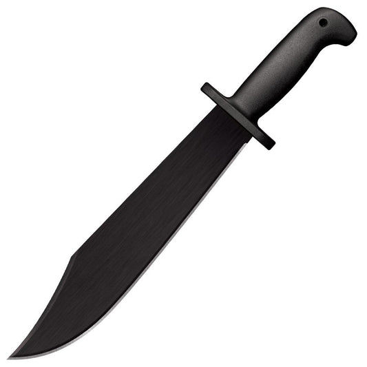 Cold Steel Black Bear Bowie, 17.75" Overall, 12" Blade, 2.8MM, 65MN Carbon, 5.75" Handle, Sheath #97SMBWZ