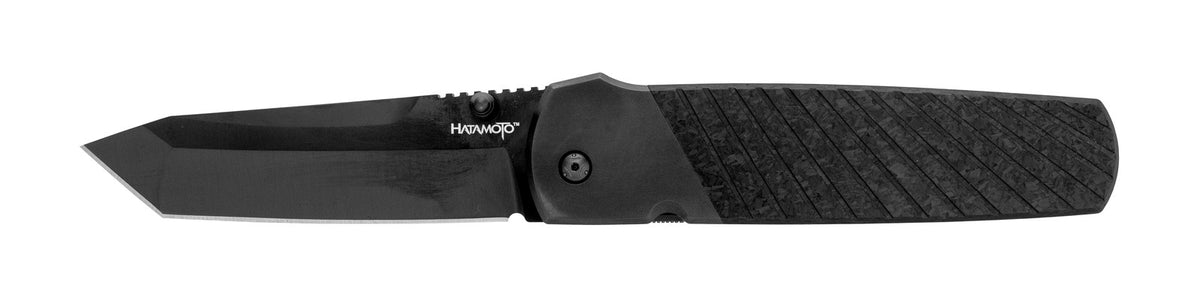Cold Steel Hatamoto, 10" Overall, 4" Tanto Blade, Carbon Fiber Handle, 20CV Steel, 6.7 oz #FL-40HATA