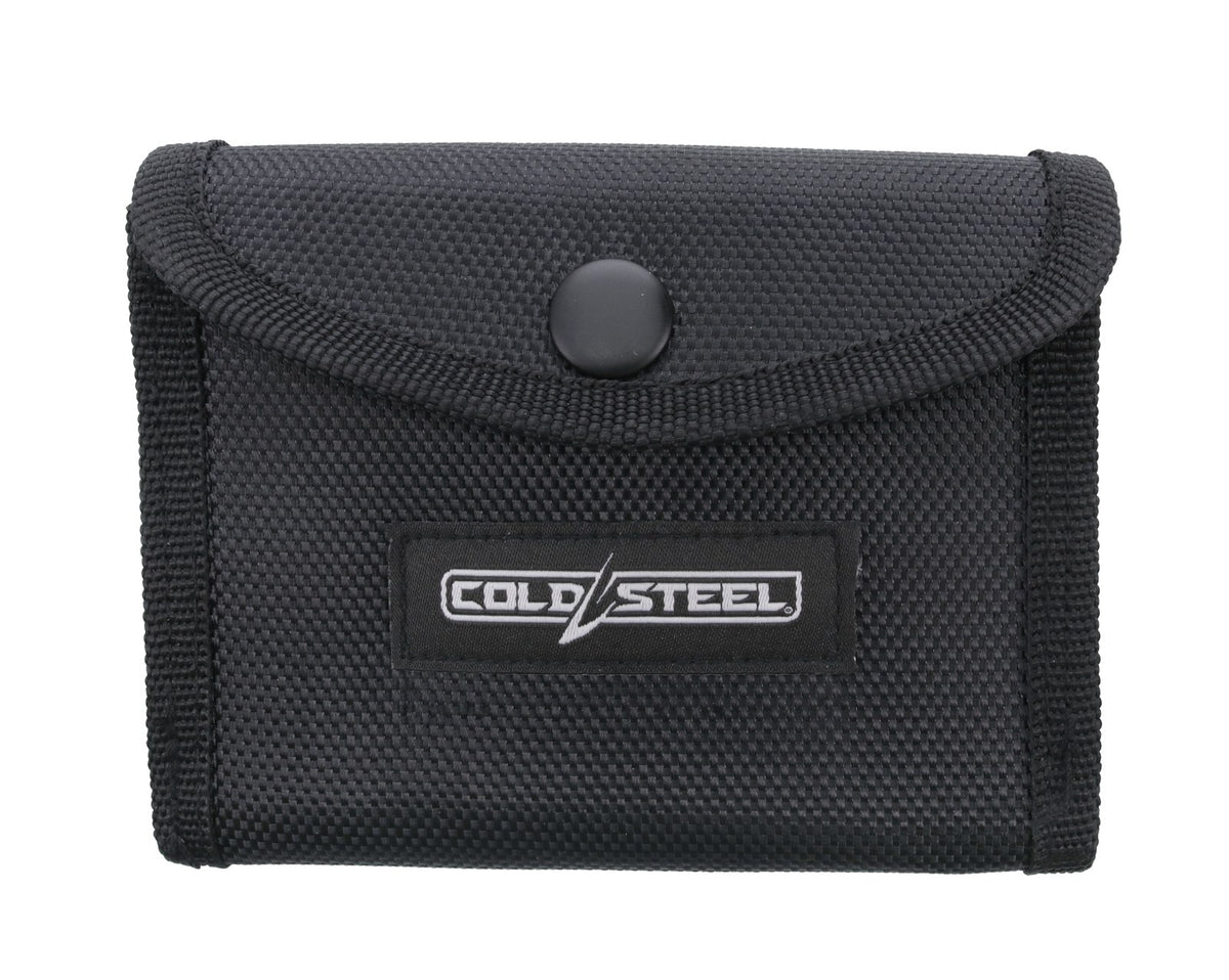 Cold Steel Throwing Stars, 1.5" Blade, Black Oxide 420SS, Nylon Pouch Sheath (3 Pack) #TH-15STR3PK