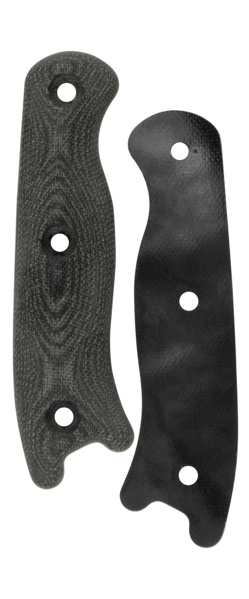 Ka-Bar Becker Black MicartaÂ® Handle Set for Short Beckers #BK16BLKHNDL