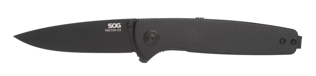 SOG Twitch III, Blister Pack, Blackout #11-15-01-43