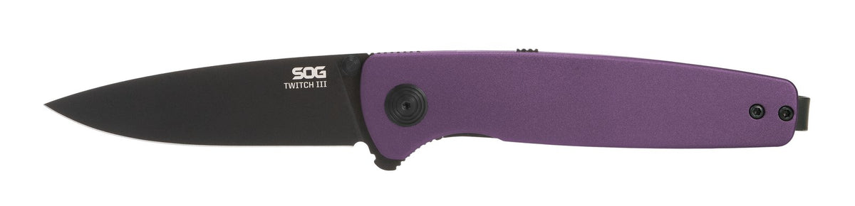 SOG Twitch III, Blister Pack, Purple + Black #11-15-06-43