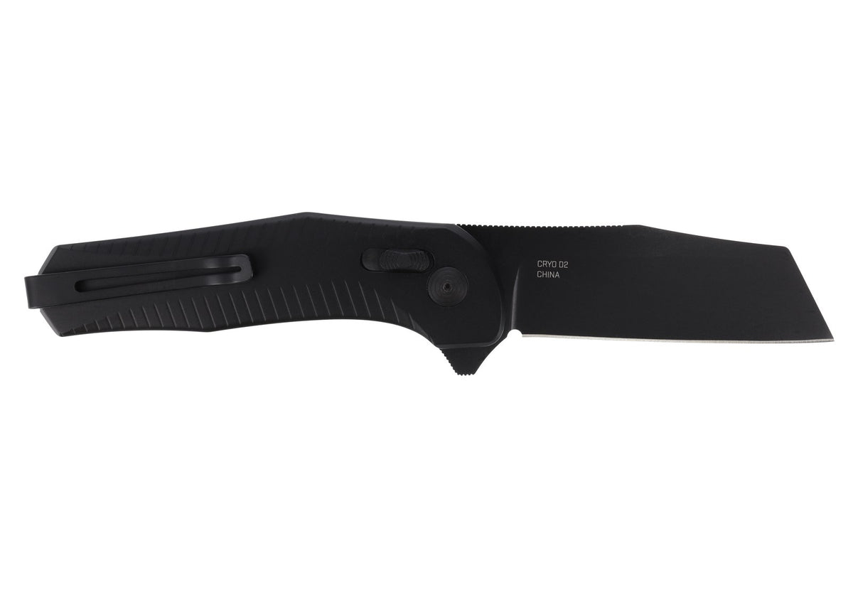 SOG Diverge XR, Sheepsfoot Blade, Blister Pack, Black + Black #12-02-01-43