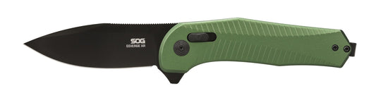 SOG Diverge XR, Drop Point, Blister Pack, Forest Green + Black #12-02-05-43