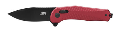 SOG Diverge XR, Drop Point Blade, Blister Pack, Dark Red + Black #12-02-06-43