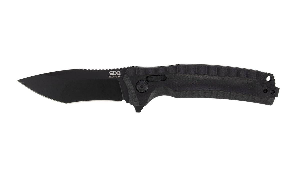 SOG Hidaka XR, 4" Blade, Cryo 3V, Black Out Micarta Handle, Box #12-27-10-57