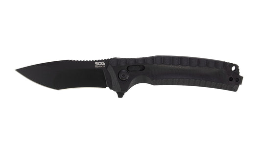 SOG Hidaka XR, 4" Blade, Cryo 3V, Black Out Micarta Handle, Box #12-27-10-57