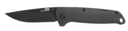 SOG Adventurer LB, 3.5" Blade, 5CR15MOV, Blackout, Blister Pack #13-11-01-43