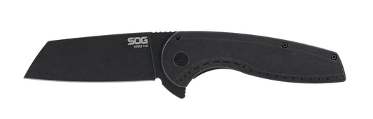 SOG Aegis FLK 2.0, 3.5" Wharncliffe Blade, Blister Pack, Black Pvd #14-41-04-43
