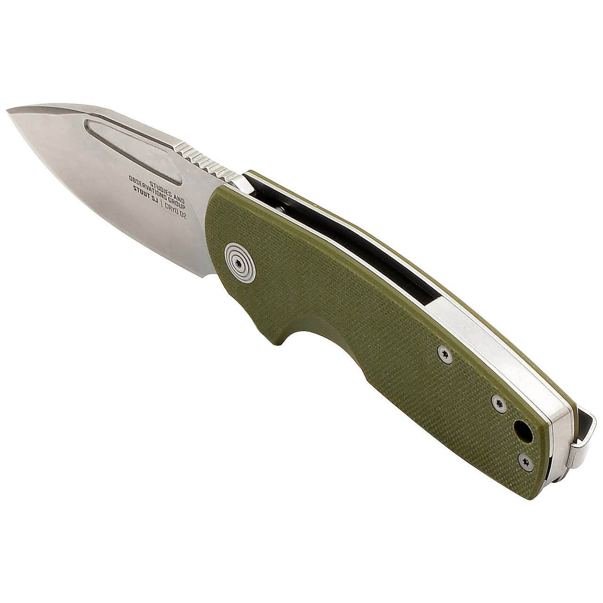 SOG Stout Sj, OD Green + Stonewash, Presentation Box #16-03-01-57