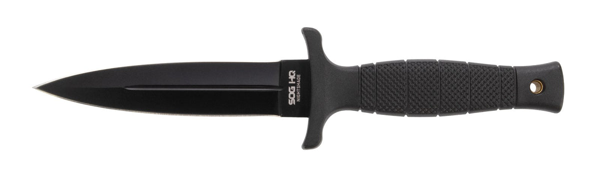 SOG Nightshade Boot Knife, HQ Edition, 4.75" Blade, Blister Pack #17-44-02-43