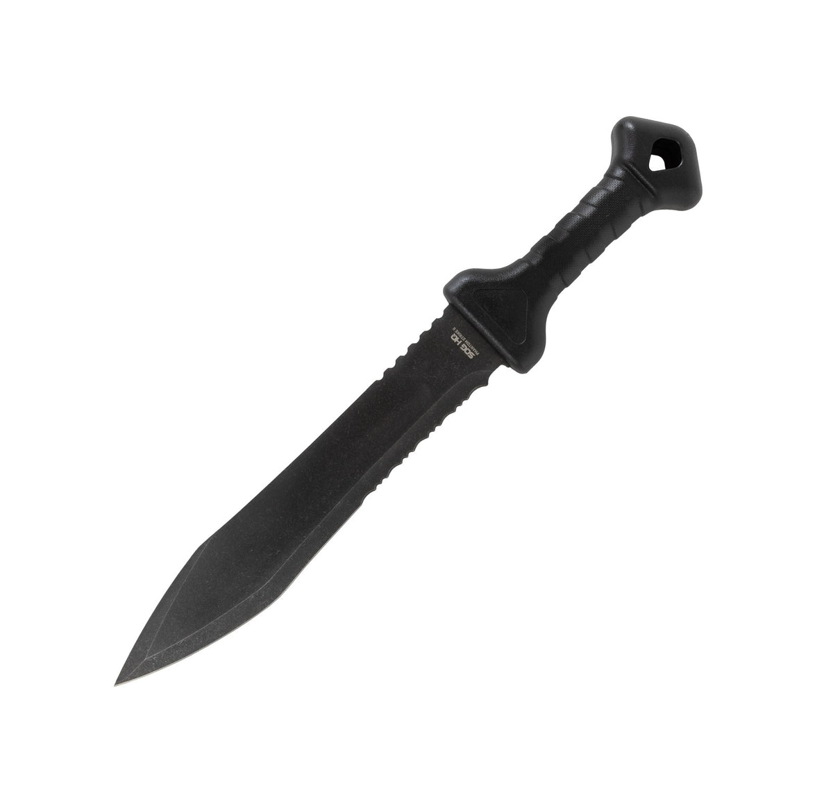 SOG Phantom Strike Machete II, HQ Edition, 12.6" Black Stonewash Blade, Blister Pack #17-44-06-43