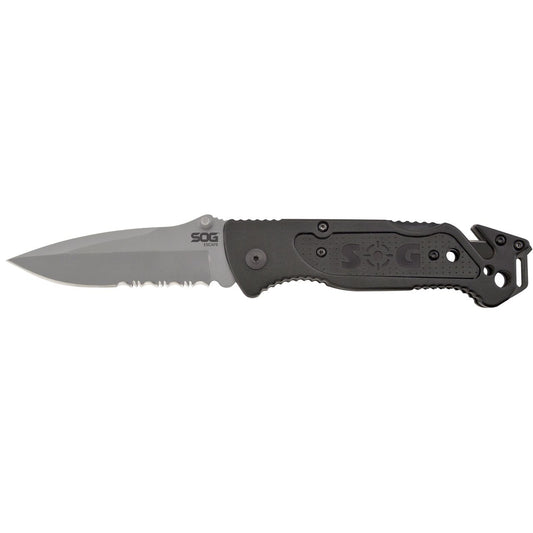 SOG Escape, Bead Blasted, Clam Pack #FF24-CP