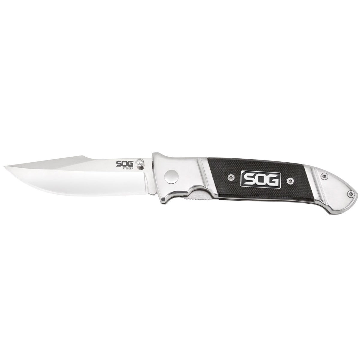 SOG Fielder, G10 Handle, Clam Pack #FF38-CP