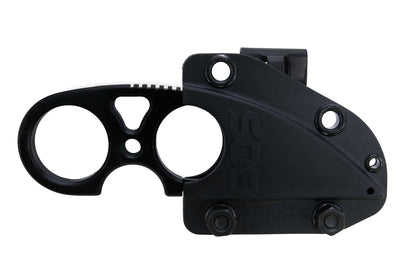 SOG Snarl Blackout, 2.3" Sheepsfoot Blade, Blister Pack #JB02K-CP