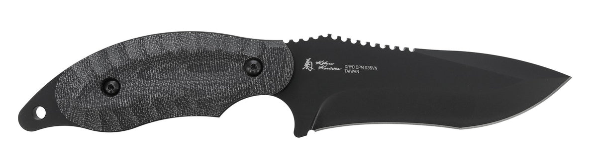 SOG Kiku 4” – Blackout G10 #KU-2026