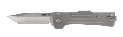 SOG Slim Jim 2.0, 3.18" Blade, Clam Pack, Satin #SJ41-CP