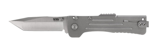 SOG Slim Jim 2.0, 3.18" Blade, Clam Pack, Satin #SJ41-CP