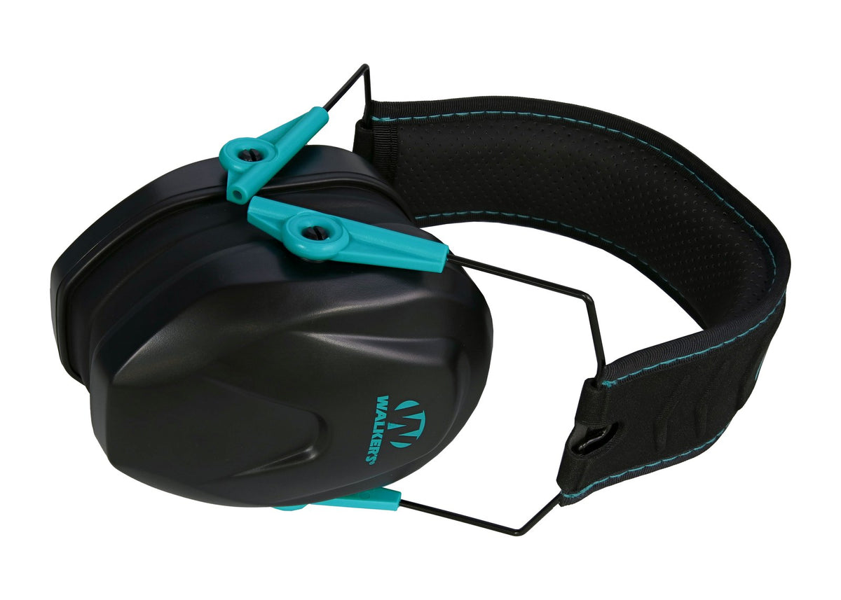 Walker's Razor Junior Passive Muff, Teal #CRPAS-TL