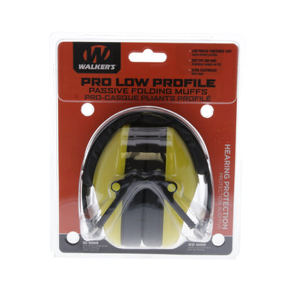 Walker's Pro/low Profile Folding Muff, Yellow #FPM1-YL