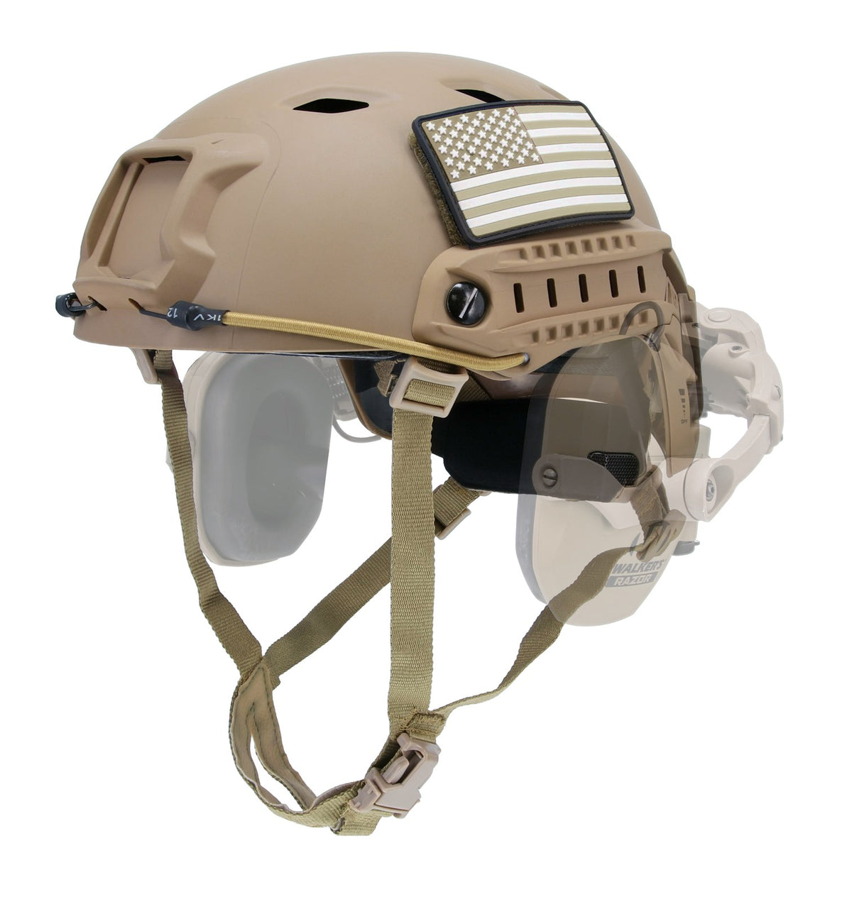 Walker's Non-Ballistic Bump Helmet - Tan #NBBH-T