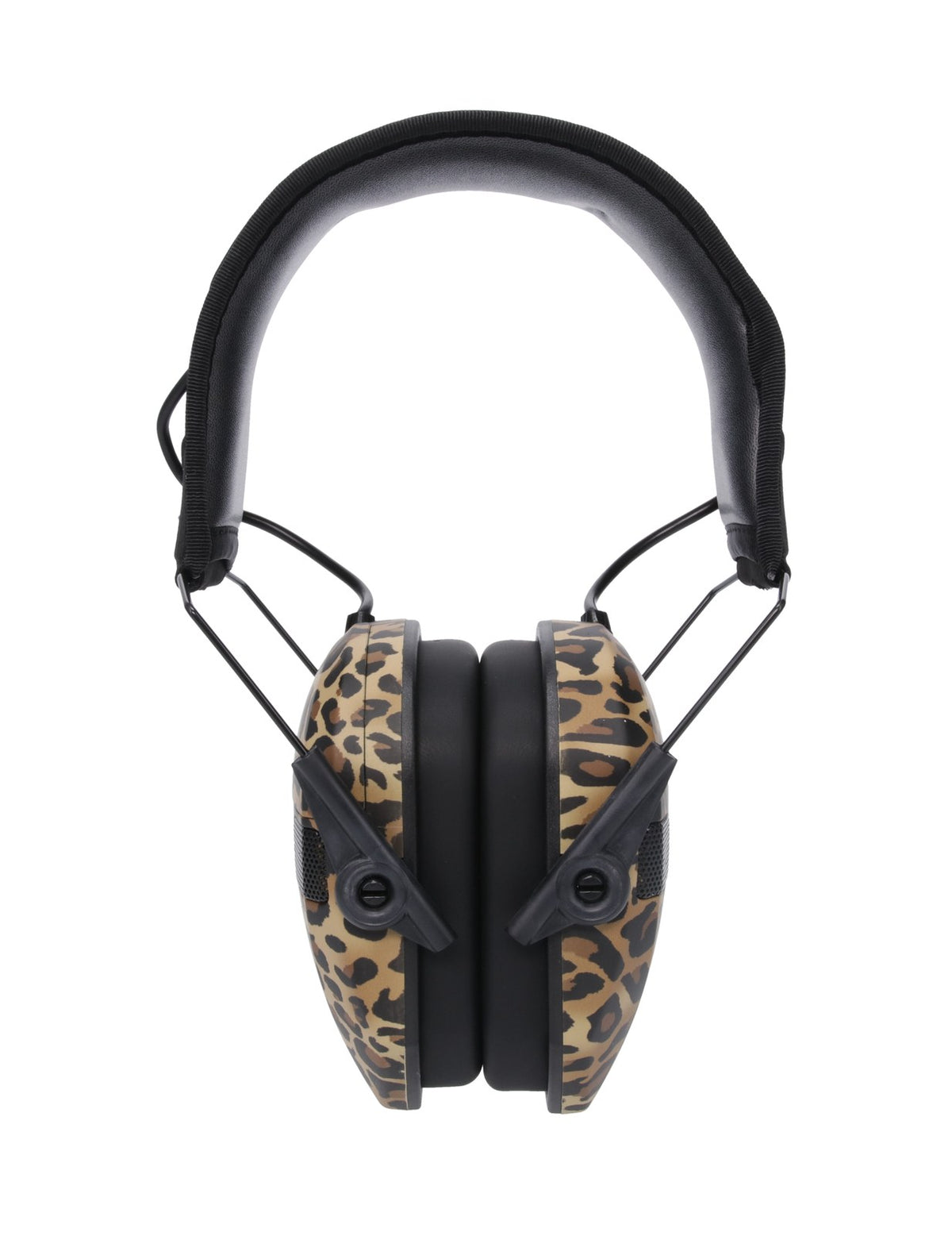 Walker's Razor Slim Electronic Muff, Leopard Print #RSEM-LEO