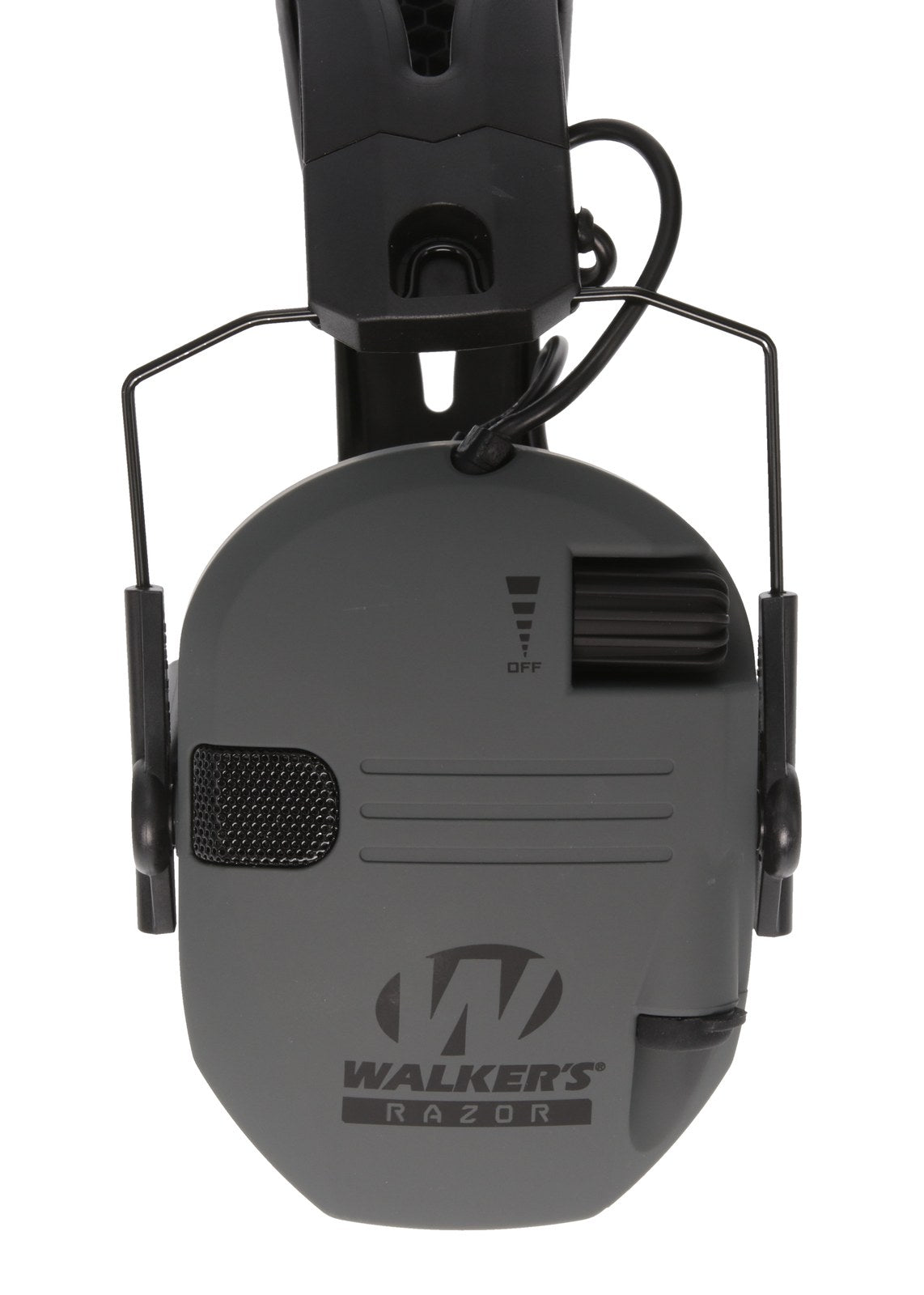 Walker's Razor Tacti-Grip Muff, Battleship Grey #RSEMRH-BGY
