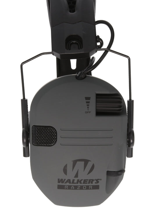 Walker's Razor Tacti-Grip Muff, Battleship Grey #RSEMRH-BGY