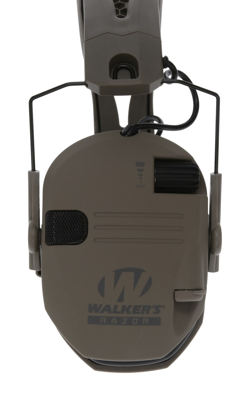 Walker's Razor Tacti-Grip Muff, FDE & FDE Headband #RSEMRH-MFDE
