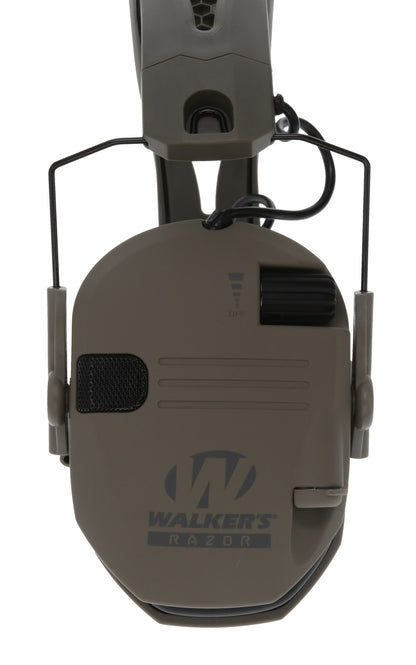 Walker's Razor Tacti-Grip Muff, FDE & FDE Headband #RSEMRH-MFDE