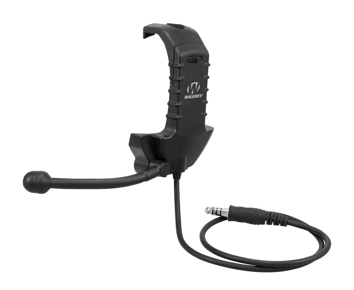 Walker's Razor Comm Link, Push To Talk, Black #RZRCL-BLK